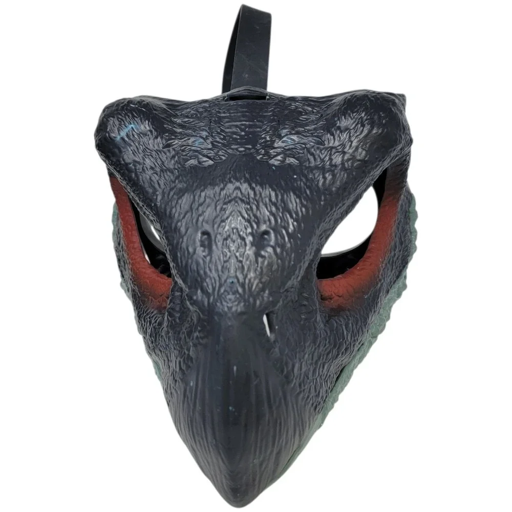 Jurassic World  Dominion‎ Dinosaur Masks Lot of 2 Therizinosaurus Velociraptor